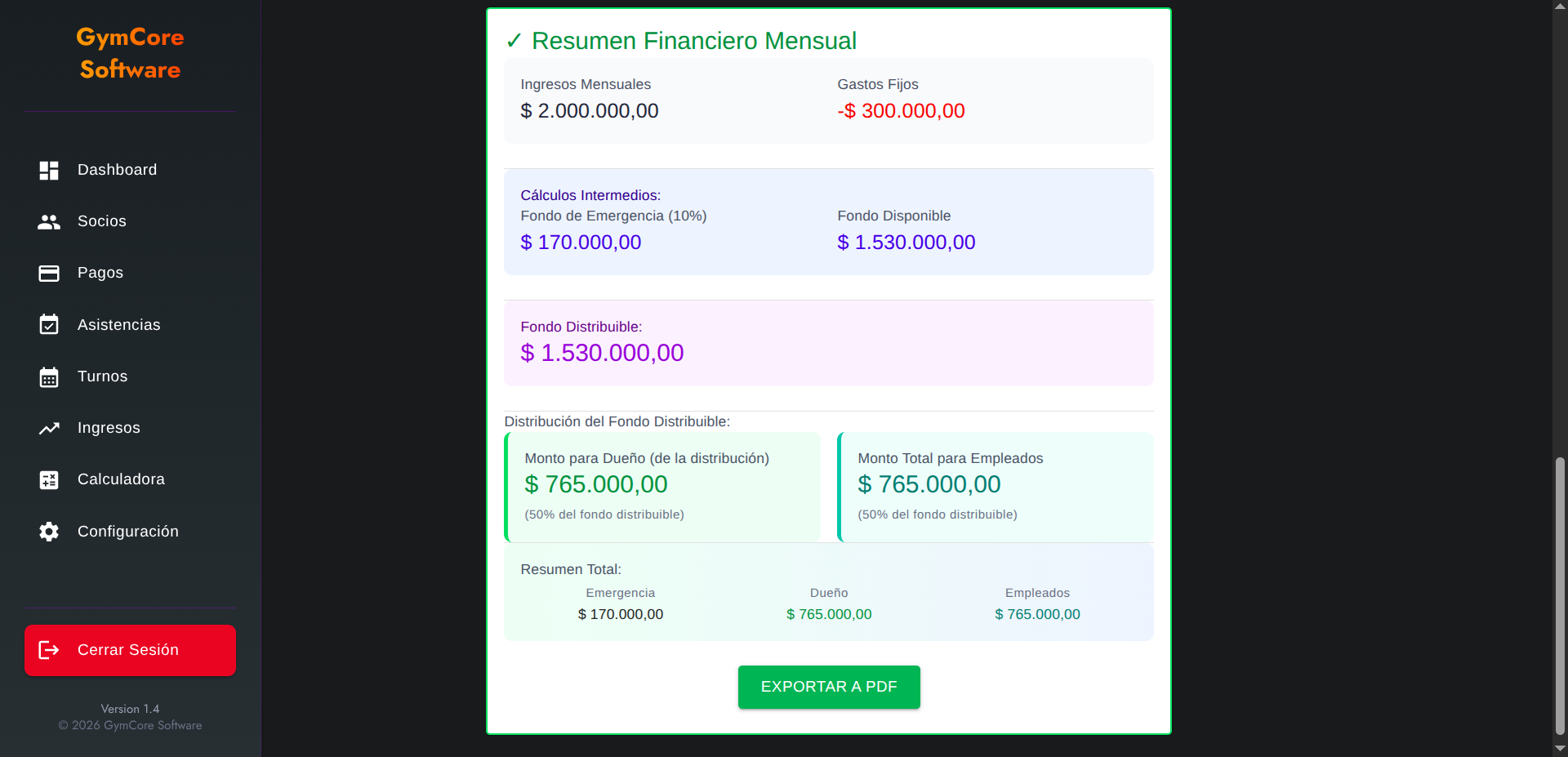 Calculadora financiera